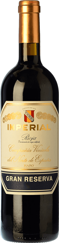 78,95 € Kostenloser Versand | Rotwein Norte de España - CVNE Cune Imperial Große Reserve — Lange Reifung D.O.Ca. Rioja La Rioja Spanien Tempranillo, Graciano, Mazuelo Flasche 75 cl