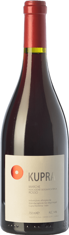 229,95 € Spedizione Gratuita | Vino rosso Oasi degli Angeli Kupra I.G.T. Marche Marche Italia Grenache Bottiglia 75 cl