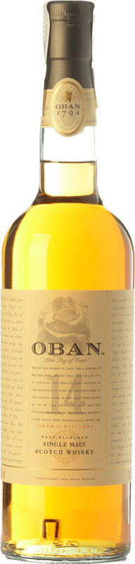 86,95 € Бесплатная доставка | Виски из одного солода Oban горная местность Объединенное Королевство 14 Лет бутылка 70 cl