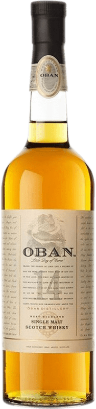 89,95 € Envio grátis | Whisky Single Malt Oban Highlands Reino Unido 14 Anos Garrafa 70 cl