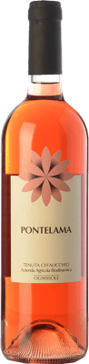 9,95 € Free Shipping | Rosé wine Ognissole Pontelama D.O.C. Castel del Monte Puglia Italy Nero di Troia Bottle 75 cl