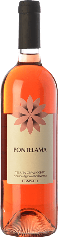 12,95 € Envoi gratuit | Vin Rosé Ognissole Pontelama D.O.C. Castel del Monte Pouilles Italie Nero di Troia Biologique Bouteille 75 cl