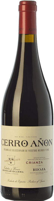 10,95 € Free Shipping | Red wine Olarra Cerro Añón Aged D.O.Ca. Rioja The Rioja Spain Tempranillo, Grenache, Graciano, Mazuelo Bottle 75 cl