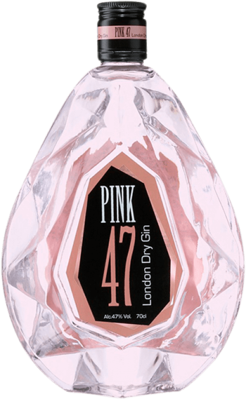 17,95 € Envio grátis | Gin Old St. Andrews Pink 47 Reino Unido Garrafa 70 cl