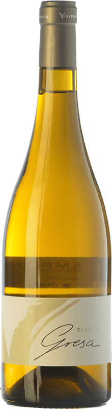 25,95 € Envio grátis | Vinho Branco Olivardots Blanc de Gresa Crianza D.O. Empordà Catalunha Espanha Garnacha — Grenache, Cariñena — Carignan 75 cl