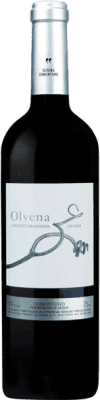 6,95 € Бесплатная доставка | Красное вино Olvena старения D.O. Somontano Арагон Испания Merlot, Cabernet Sauvignon бутылка 75 cl