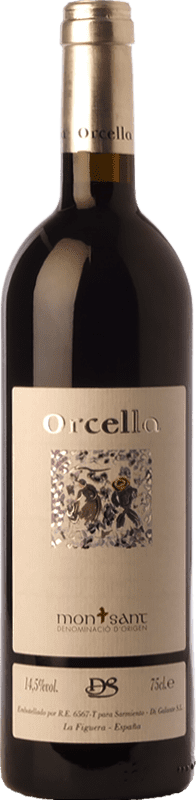 12,95 € Free Shipping | Red wine Orcella Ardea Aged D.O. Montsant Catalonia Spain Merlot, Syrah, Grenache Bottle 75 cl