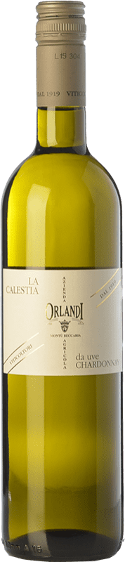 7,95 € Бесплатная доставка | Белое вино Orlandi I.G.T. Provincia di Pavia Ломбардии Италия Chardonnay бутылка 75 cl