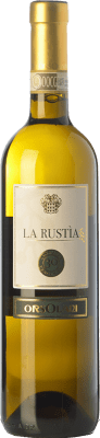 15,95 € Бесплатная доставка | Белое вино Orsolani La Rustìa D.O.C.G. Erbaluce di Caluso Пьемонте Италия Erbaluce бутылка 75 cl