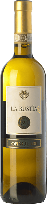 15,95 € Envío gratis | Vino blanco Orsolani La Rustìa D.O.C.G. Erbaluce di Caluso Piemonte Italia Erbaluce Botella 75 cl