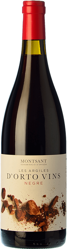 13,95 € 免费送货 | 红酒 Orto Les Argiles Negre 年轻的 D.O. Montsant 加泰罗尼亚 西班牙 Grenache, Carignan 瓶子 75 cl