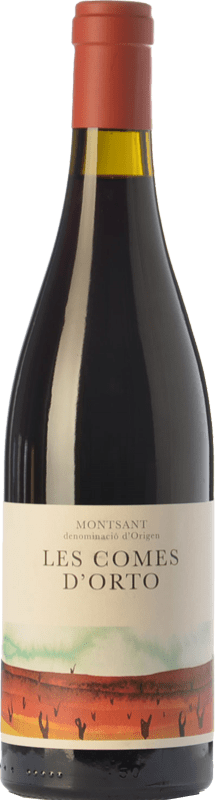 24,95 € Free Shipping | Red wine Orto Les Comes Aged D.O. Montsant Catalonia Spain Tempranillo, Grenache, Samsó Bottle 75 cl