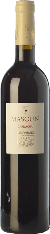 19,95 € 送料無料 | 赤ワイン Osca Mascún Crianza — クリアンサ D.O. Somontano アラゴン スペイン Garnacha — グルナッシュ 75 cl