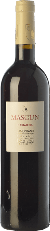 13,95 € Free Shipping | Red wine Osca Mascún Aged D.O. Somontano Aragon Spain Grenache Bottle 75 cl