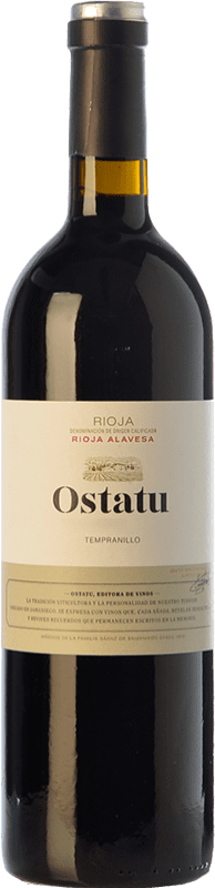 26,95 € Spedizione Gratuita | Vino rosso Ostatu Riserva D.O.Ca. Rioja La Rioja Spagna Tempranillo Bottiglia 75 cl