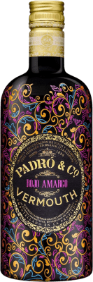 17,95 € Free Shipping | Vermouth Padró Rojo Amargo Catalonia Spain Bottle 70 cl