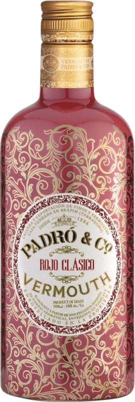 12,95 € Envoi gratuit | Vermouth Padró Rojo Clásico Catalogne Espagne Bouteille 70 cl