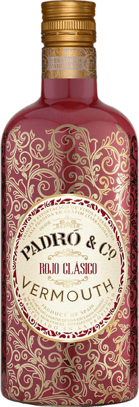 12,95 € Spedizione Gratuita | Vermut Padró Rojo Clásico Catalogna Spagna Bottiglia 70 cl