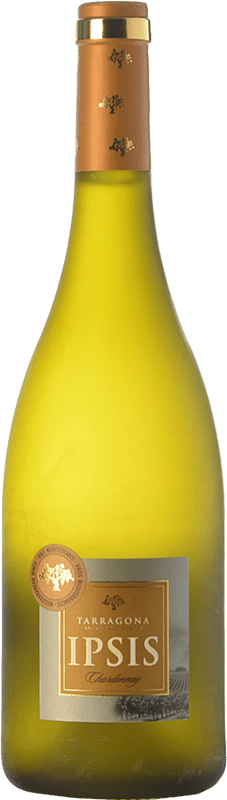 7,95 € Envío gratis | Vino Blanco Padró Ipsis D.O. Tarragona Cataluña España Chardonnay 75 cl