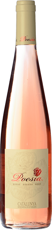 5,95 € Бесплатная доставка | Розовое вино Padró Poesía Молодой D.O. Catalunya Каталония Испания Tempranillo, Merlot бутылка 75 cl