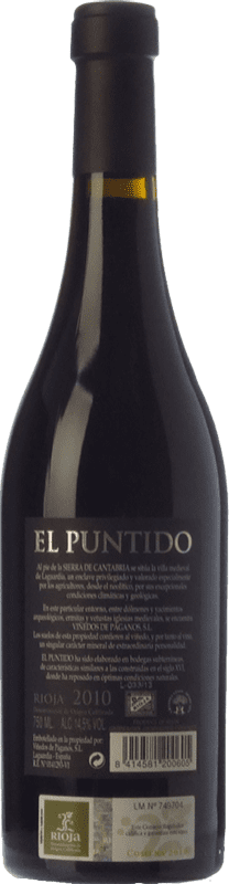 41,95 € Free Shipping | Red wine Páganos El Puntido D.O.Ca. Rioja The Rioja Spain Tempranillo Bottle 75 cl