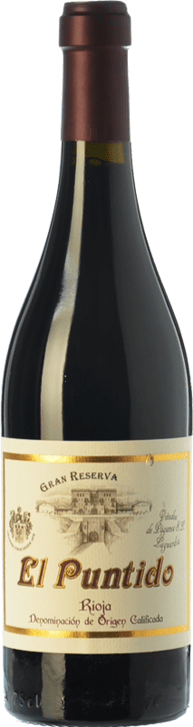 84,95 € Бесплатная доставка | Красное вино Páganos El Puntido Гран Резерва D.O.Ca. Rioja Ла-Риоха Испания Tempranillo — Темпранильо Бутылка 75 cl