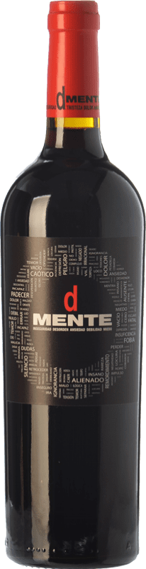 6,95 € Free Shipping | Red wine Casa del Blanco Dmente Young I.G.P. Vino de la Tierra de Castilla Castilla la Mancha Spain Syrah Bottle 75 cl