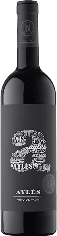 12,95 € Free Shipping | Red wine Pago de Aylés A Young D.O.P. Vino de Pago Aylés Aragon Spain Tempranillo, Merlot, Grenache, Cabernet Sauvignon Bottle 75 cl