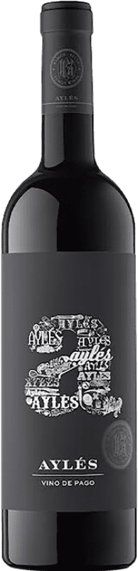 12,95 € Envio grátis | Vinho tinto Pago de Aylés A Jovem D.O.P. Vino de Pago Aylés Aragão Espanha Tempranillo, Merlot, Grenache, Cabernet Sauvignon Garrafa 75 cl