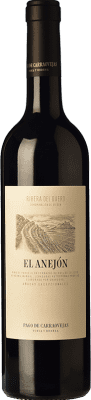 112,95 € Бесплатная доставка | Красное вино Pago de Carraovejas El Anejón D.O. Ribera del Duero Кастилия-Леон Испания Tempranillo — Темпранильо, Merlot — Мерло, Cabernet Sauvignon — Каберне Совиньон Бутылка 75 cl