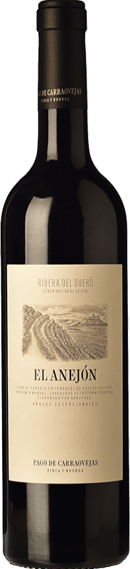 102,95 € 免费送货 | 红酒 Pago de Carraovejas El Anejón D.O. Ribera del Duero 卡斯蒂利亚莱昂 西班牙 Tempranillo, Merlot, Cabernet Sauvignon 瓶子 75 cl