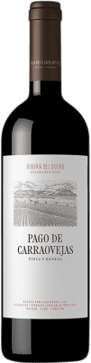 47,95 € Бесплатная доставка | Красное вино Pago de Carraovejas старения D.O. Ribera del Duero Кастилия-Леон Испания Tempranillo, Merlot, Cabernet Sauvignon бутылка 75 cl