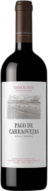 48,95 € 送料無料 | 赤ワイン Pago de Carraovejas 高齢者 D.O. Ribera del Duero カスティーリャ・イ・レオン スペイン Tempranillo, Merlot, Cabernet Sauvignon ボトル 75 cl