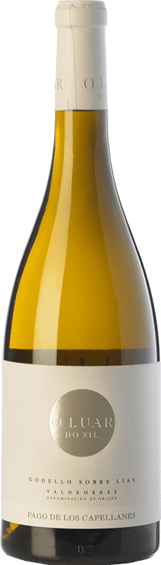16,95 € Бесплатная доставка | Белое вино Pago de los Capellanes O Luar Do Sil D.O. Valdeorras Галисия Испания Godello бутылка 75 cl