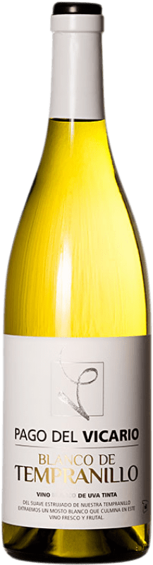 6,95 € Бесплатная доставка | Белое вино Pago del Vicario I.G.P. Vino de la Tierra de Castilla Кастилья-Ла-Манча Испания Tempranillo бутылка 75 cl