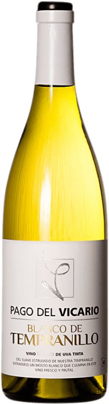 8,95 € Бесплатная доставка | Белое вино Pago del Vicario I.G.P. Vino de la Tierra de Castilla Кастилья-Ла-Манча Испания Tempranillo — Темпранильо Бутылка 75 cl