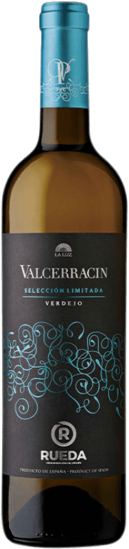 12,95 € Envio grátis | Vinho branco Pagos de Valcerracín D.O. Rueda Castela e Leão Espanha Verdejo Garrafa 75 cl