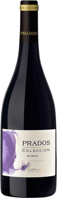 23,95 € Kostenloser Versand | Rotwein Pagos del Moncayo Prados Colección Alterung D.O. Campo de Borja Aragón Spanien Syrah Flasche 75 cl