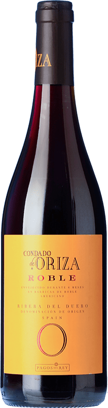 12,95 € Free Shipping | Red wine Pagos del Rey Condado de Oriza Oak D.O. Ribera del Duero Castilla y León Spain Tempranillo Bottle 75 cl