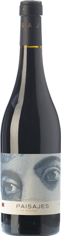 34,95 € Envio grátis | Vinho tinto Paisajes La Pasada Reserva D.O.Ca. Rioja La Rioja Espanha Tempranillo Garrafa 75 cl