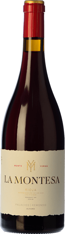 17,95 € Free Shipping | Red wine Palacios Remondo La Montesa Aged D.O.Ca. Rioja The Rioja Spain Tempranillo, Grenache Bottle 75 cl