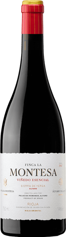 21,95 € Бесплатная доставка | Красное вино Palacios Remondo La Montesa Crianza — Крианса D.O.Ca. Rioja Ла-Риоха Испания Tempranillo — Темпранильо, Garnacha — Гренаш Eco — Эко Био Органический Бутылка 75 cl