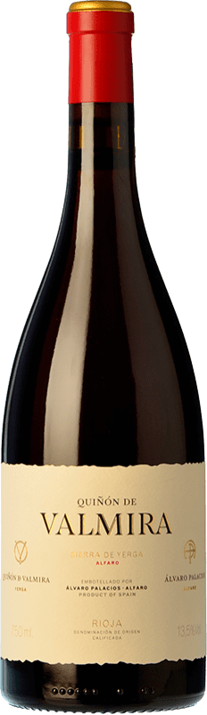 428,95 € Free Shipping | Red wine Palacios Remondo Quiñón de Valmira Crianza D.O.Ca. Rioja The Rioja Spain Grenache Bottle 75 cl