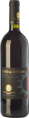 22,95 € Free Shipping | Red wine Palari Rosso del Soprano I.G.T. Terre Siciliane Sicily Italy Nerello Mascalese, Nerello Cappuccio, Nocera, Galatena Bottle 75 cl