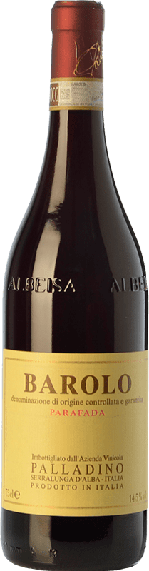 66,95 € Free Shipping | Red wine Palladino Parafada D.O.C.G. Barolo Piemonte Italy Nebbiolo Bottle 75 cl