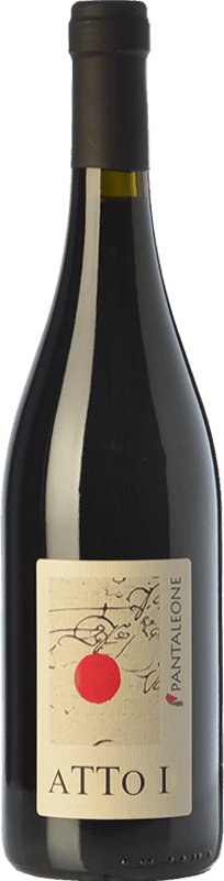 12,95 € Kostenloser Versand | Rotwein Pantaleone Atto I I.G.T. Marche Marken Italien Sangiovese Flasche 75 cl