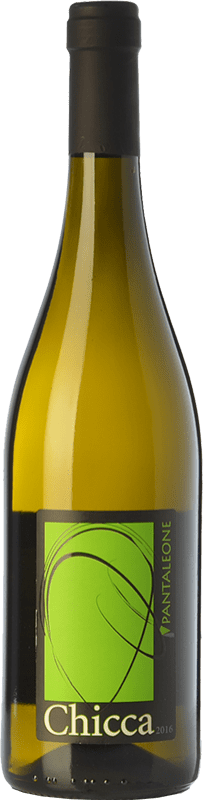 10,95 € Envío gratis | Vino Blanco Pantaleone Chicca I.G.T. Marche Marche Italia Passerina Eco — Ecológico 75 cl