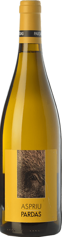 49,95 € Free Shipping | White wine Pardas Aspriu Crianza D.O. Penedès Catalonia Spain Xarel·lo Bottle 75 cl