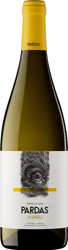 58,95 € Free Shipping | White wine Pardas Aspriu Aged D.O. Penedès Catalonia Spain Xarel·lo Bottle 75 cl
