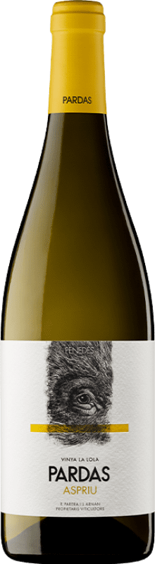 63,95 € Free Shipping | White Wine Pardas Aspriu Crianza — Aged D.O. Penedès Catalonia Spain Xarel·lo Bottle 75 cl